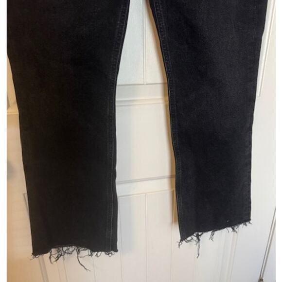 Citizens Of Humanity Isola Cropped Boot Cut Frayed Hem in Stormy Jeans 30 - Picture 9 of 9